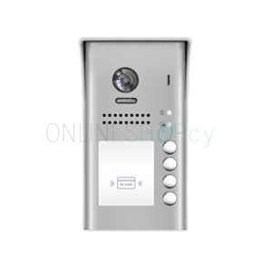 Μπουτονιέρα V-TEK DT607/ID/S4 — 4 Κουδούνια + Keyfob