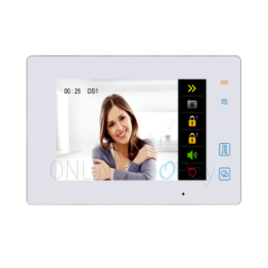 Οθόνη V-TEK DT47MG/W — 7" Αφής, Λευκή