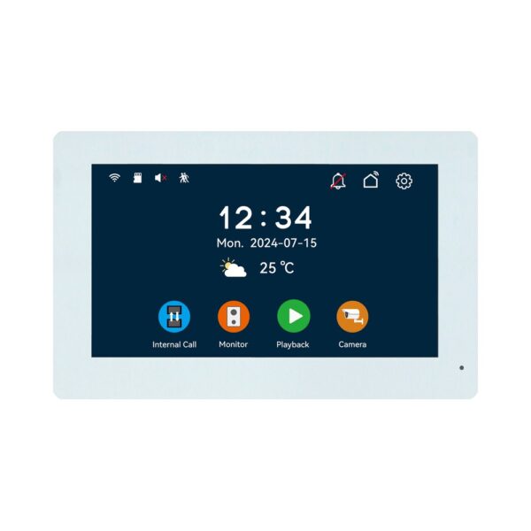 2w-ip7-monitor-w KONX 2W-IP7 Monitor — 7″ WiFi, White