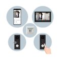 KONX KW07-IP7 — 2-Wire Flush WiFi Video Kit, Black - view 5