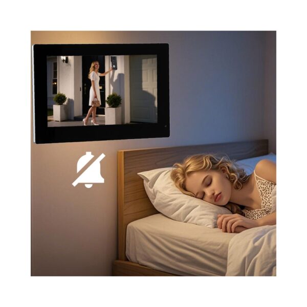 2w-kw07-ip7-black-6 KONX KW07-IP7 — 2-Wire Flush WiFi Video Kit, Black - view 6