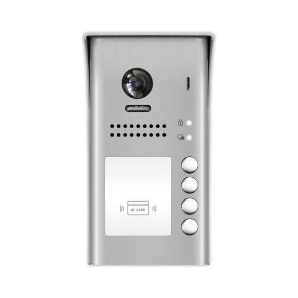 dt607-id-fe-s4 V-TEK DT607/ID/FE-S4 Door Station with 4 Button & RFID