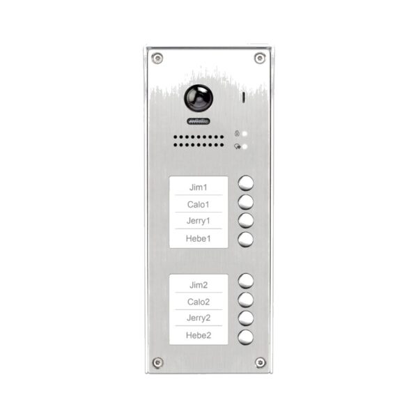 V-TEK DT608/ID/FE-S8 — Door Station with 8 BUTT+KEYFOB