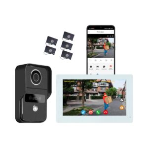 kw02-ip7-black-2 KONX KW02-IP7 — 2-Wire WiFi Video Kit, Black - view 2