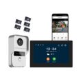 KONX KW02-IP7 — 2-Wire WiFi Video Kit, Silver